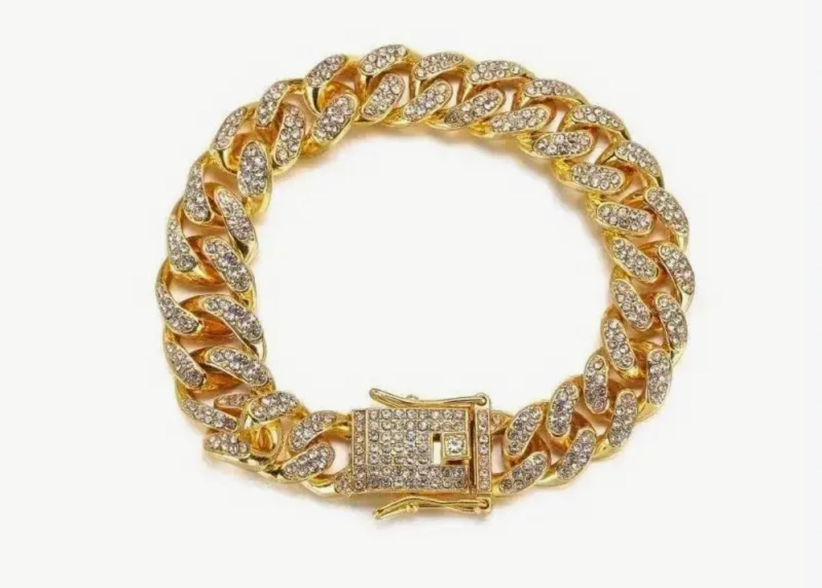 Gold Bling Bracelet